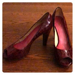 Kate Spade Peep Toe
